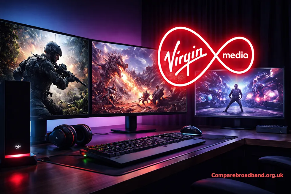 Virgin Media broadband for gaming